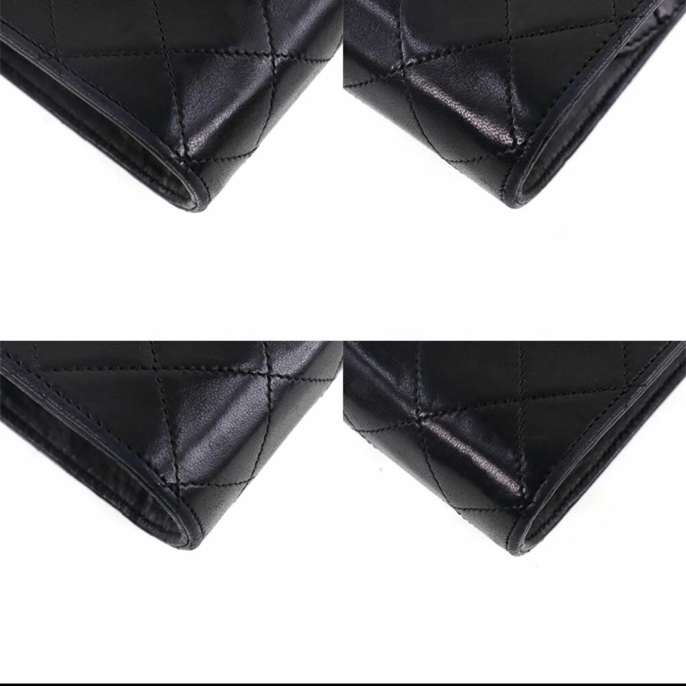 CHANEL RARE Matelasse Vintage Lambskin Black Lambskin - Picture 4 of 16